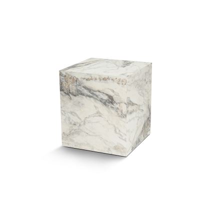 Side table KUP 50x45 cm marble decor