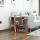Side table LALE 55x60 cm brown