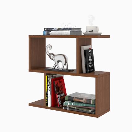 Side table LALE 55x60 cm brown