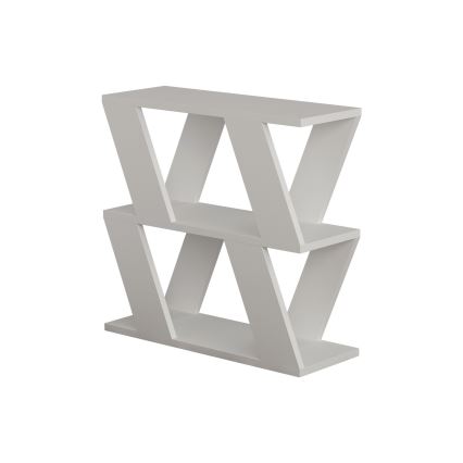 Side table LAZENA 57x60 cm white