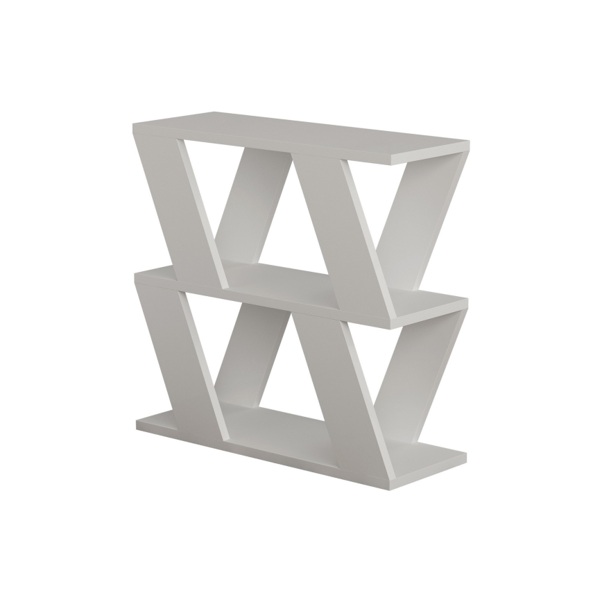 Side table LAZENA 57x60 cm white