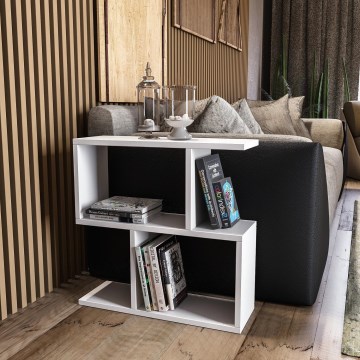 Side table LIFE 60x60 cm white