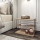 Side table LIFON 40x50 cm brown/black