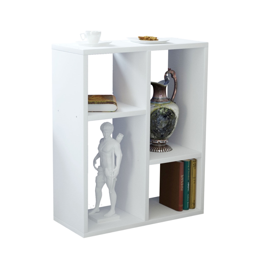 Side table LUPUS 63,6x51,4 cm white