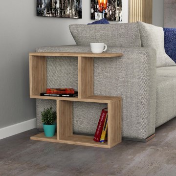 Side table MANIA 60x60 cm brown