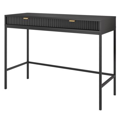 Side table NOVA 77x104 cm black