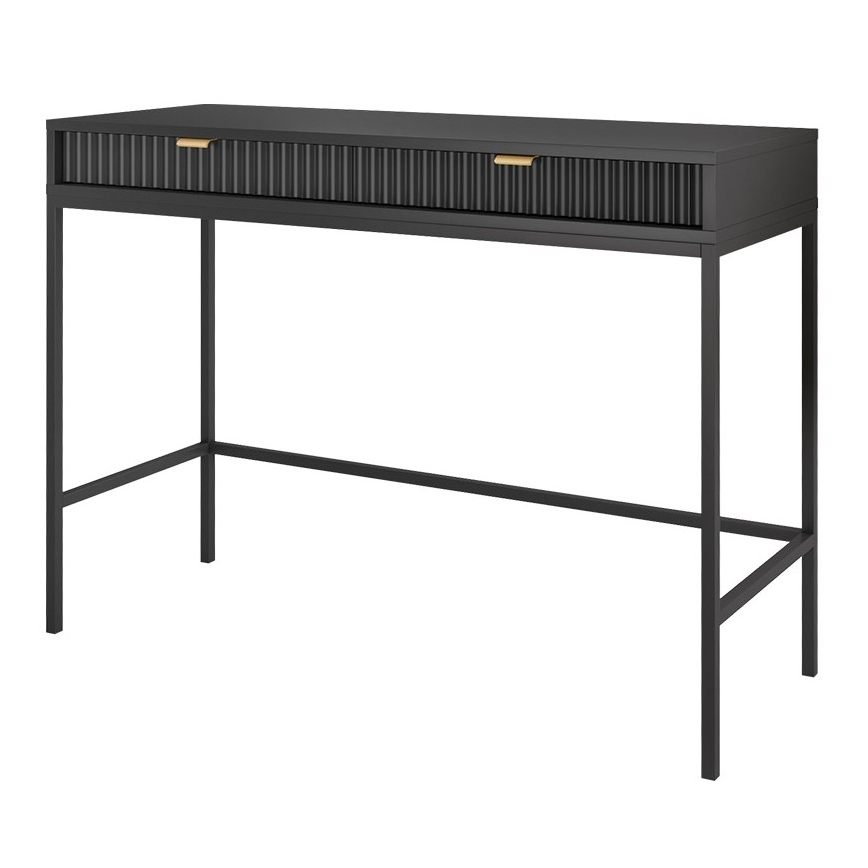 Side table NOVA 77x104 cm black