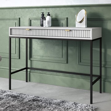 Side table NOVA 77x104 cm grey/black