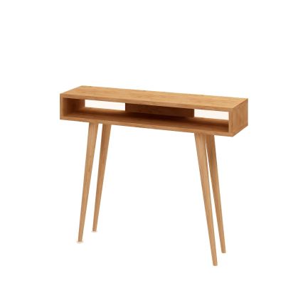 Side table OTTOKE 83,6x100 cm brown