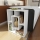 Side table OVIS 64x51 cm white