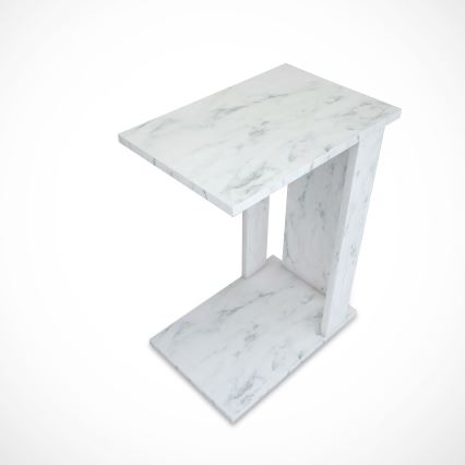 Side table PASIFIC 61x43 cm white