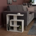 Side table SALY 57x55 cm white