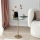 Side table SOCIAL 50x40 cm gold/clear