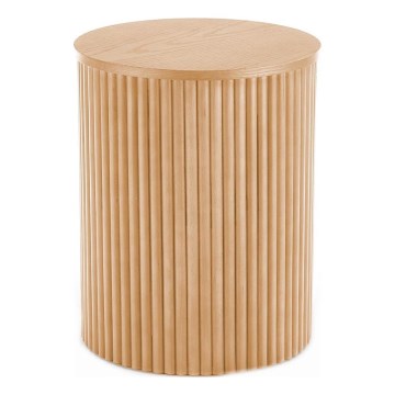 Side table WOODY 50x40 cm beige