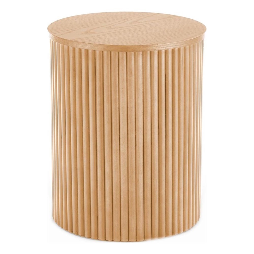 Side table WOODY 50x40 cm beige