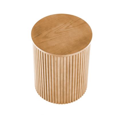 Side table WOODY 50x40 cm beige