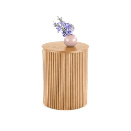 Side table WOODY 50x40 cm beige