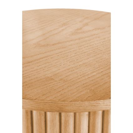 Side table WOODY 50x40 cm beige