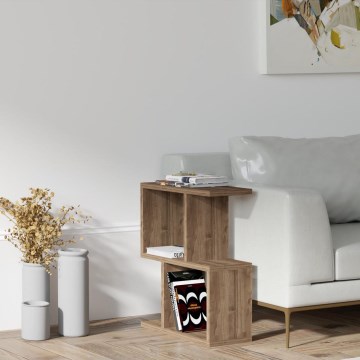 Side table ZET 51,4x45 cm brown