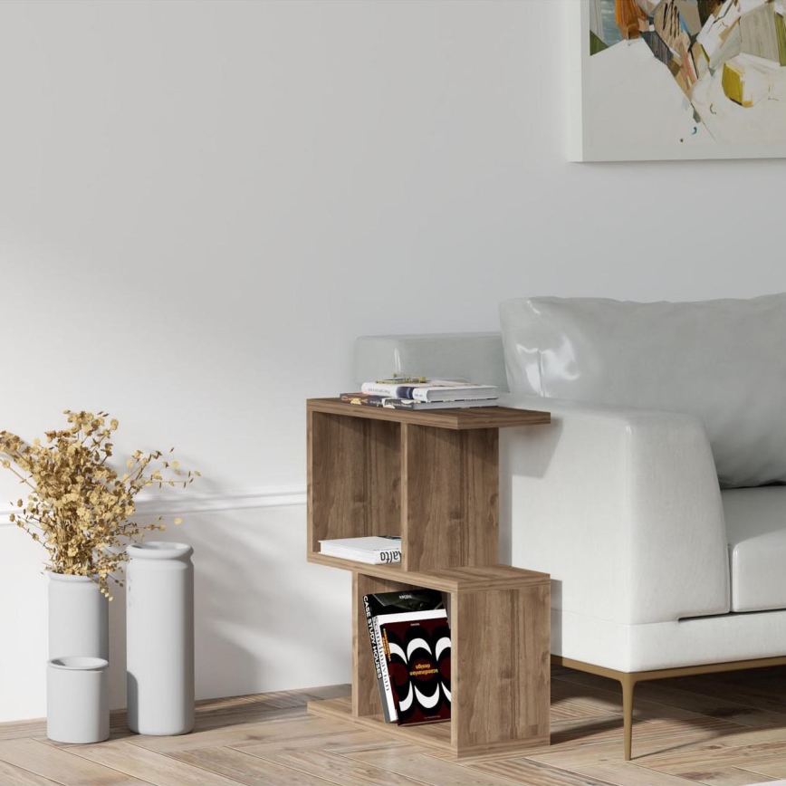 Side table ZET 51,4x45 cm brown