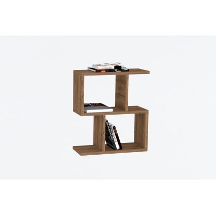 Side table ZET 51,4x45 cm brown