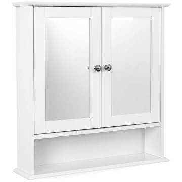 SIERA White Wall Cabinet