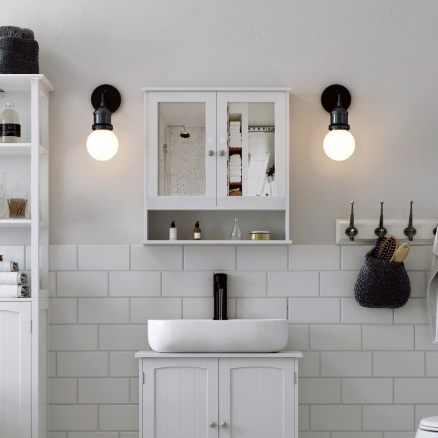 SIERA White Wall Cabinet