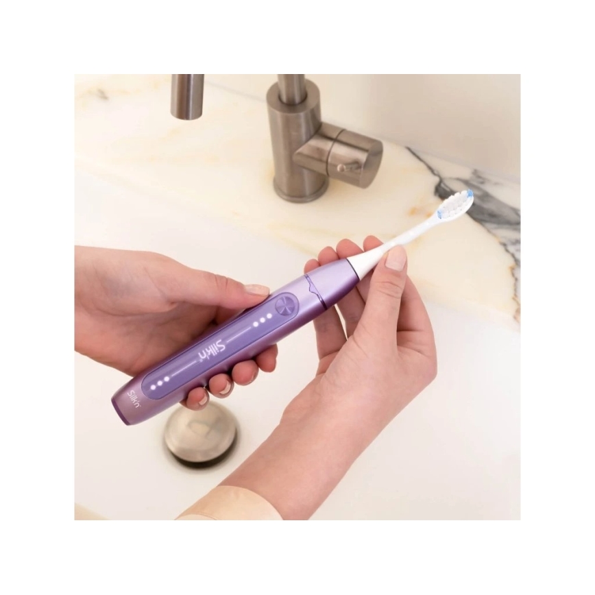 Silk'n - SONIC YOU Sonic Vibrating Toothbrush, 3350 mAh, IPX7, Purple