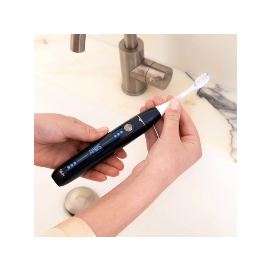 Silk’n - SONIC YOU Sonic Vibrating Toothbrush, 3350 mAh, IPX7, Dark Blue
