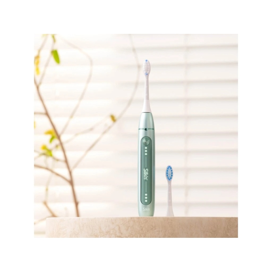Silk’n - SONIC YOU Sonic Vibrating Toothbrush, 3350 mAh, IPX7, Green