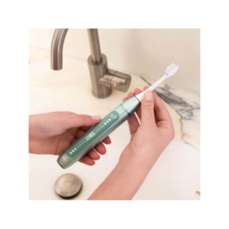 Silk’n - SONIC YOU Sonic Vibrating Toothbrush, 3350 mAh, IPX7, Green