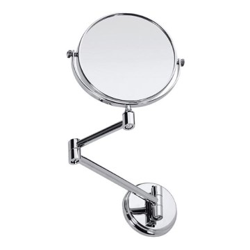Silver Cosmetic Mirror, 18.5 × 26 cm