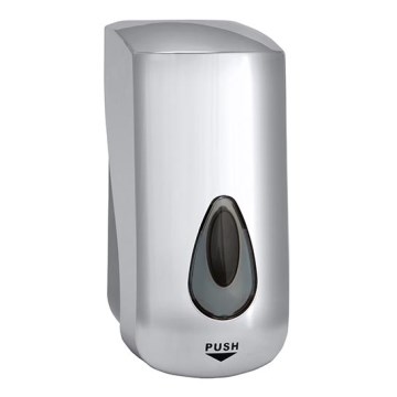 Silver Soap Dispenser 11,5x24,5 cm