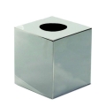 Silver Tissue Dispenser 12x13 cm