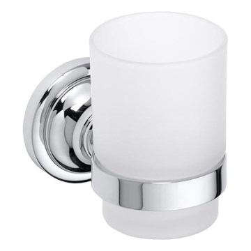 Silver Toothbrush Holder 7x9,5 cm