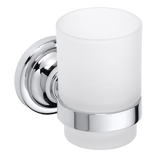 Silver Toothbrush Holder 7x9,5 cm