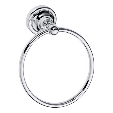 Silver Towel Holder 16x19 cm