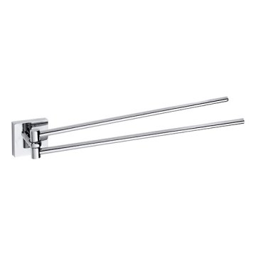 Silver Towel Holder, 5.5 x 5.5 cm
