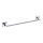 Silver towel holder 50.5 x 5.5 cm
