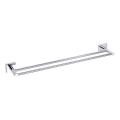 Silver Towel Holder 65.5 x 5.5 cm