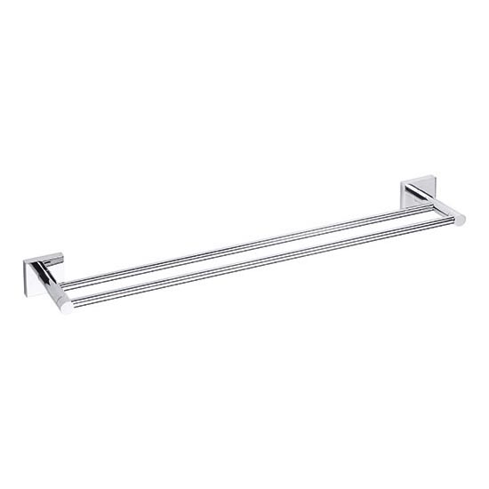 Silver Towel Holder 65.5 x 5.5 cm