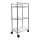 Silver trolley 45 x 82 cm