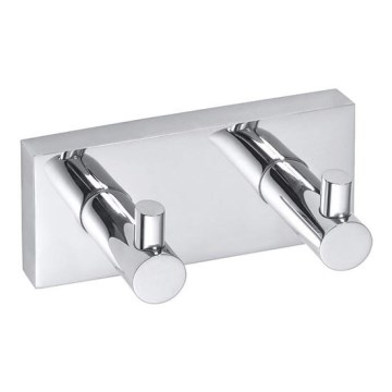 Silver wall hook 12x5,5 cm