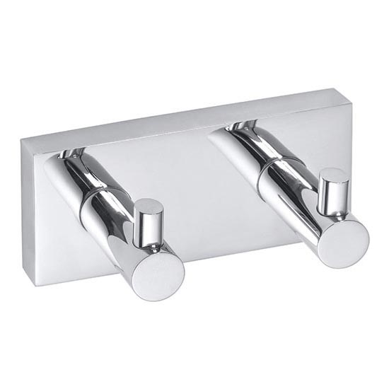 Silver wall hook 12x5,5 cm