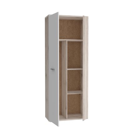 SIMO Chest of Drawers/Shoe Cabinet White/Taupe