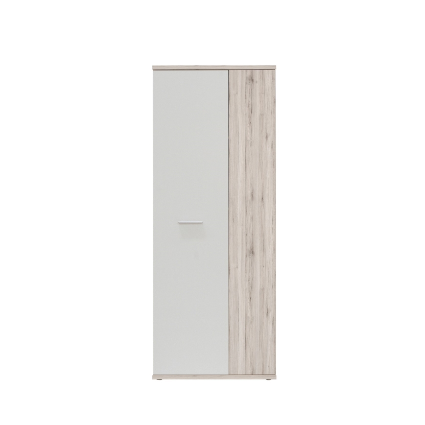 SIMO Dresser/Shoe Cabinet, White/Taupe