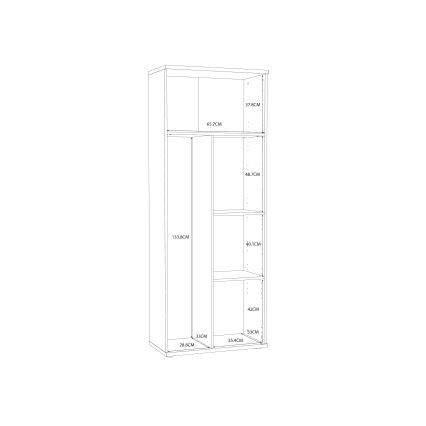SIMO White Shoe Cabinet/Dresser