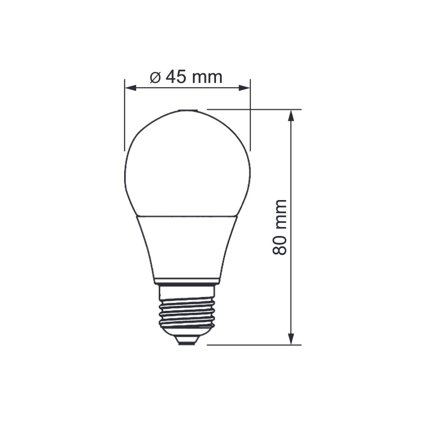 Sinclair - LED Bulb E14/5W/230V 3000K