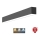 Sinclair - LED Ceiling light LSM LED/20W/230V 3000K/4000K/5000K 60 cm black
