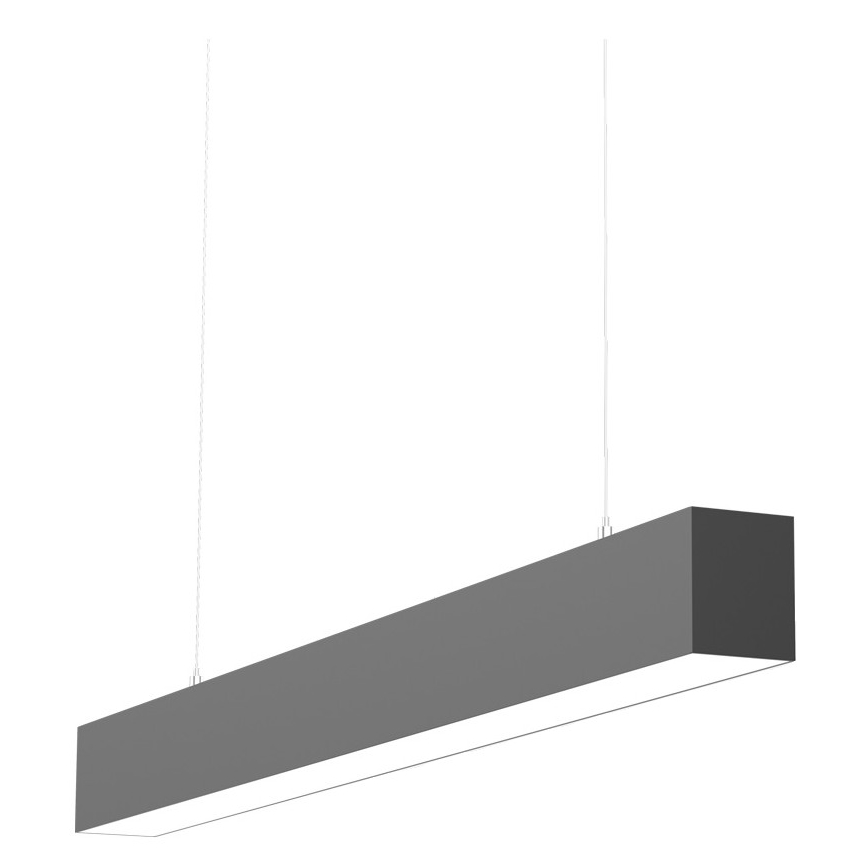 Sinclair - LED Ceiling light LSM LED/20W/230V 3000K/4000K/5000K 60 cm black